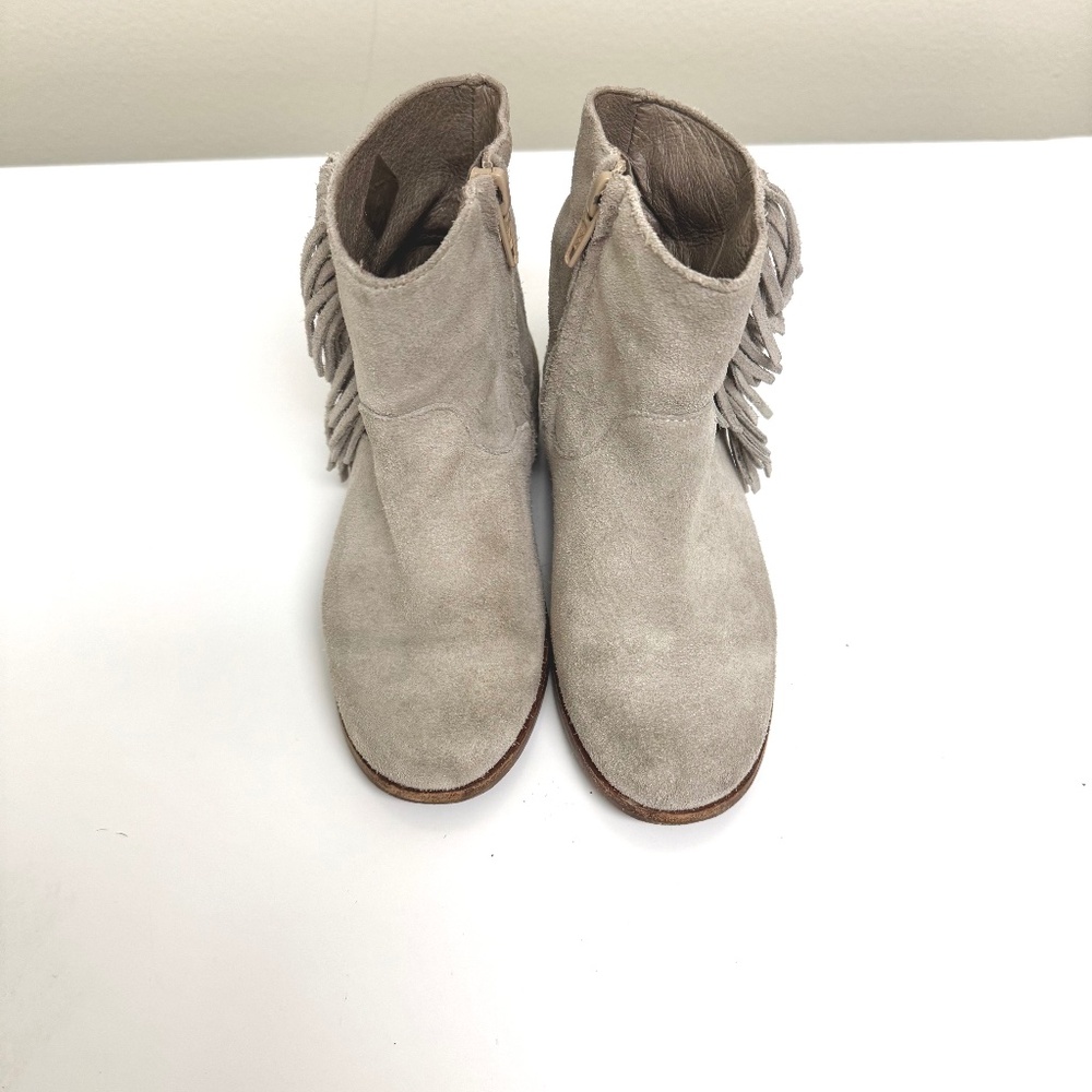 Bonpoint suede leather boots